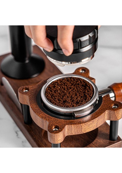 Ahşap Kahve Kurcalama Istasyonu Basper Tutucu Espresso Tercer Mat Dükkan Için Kaymaz Çalışma Kahve Aracı (Yurt Dışından) fırsatları