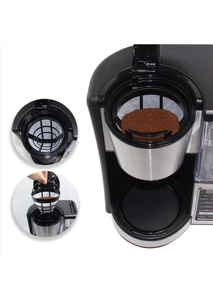 8 Pack No 4 Cuisinart Ninja Filtreleri Için Yeniden Kullanılabilir Kahve Makinesi Sepet Filtresi Çoğu 8-12 Sub Sepet Damla Kahve Makinesi (Yurt Dışından) indirimleri