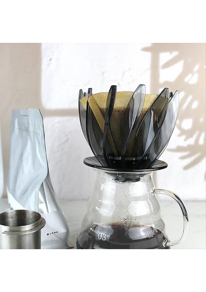 Kahve Filtresi Damla El Demleme Kahve Filtresi Kahve Dripper Spiral Kaburga Tasarımı Ev Ofis Siyah Için (Yurt Dışından) modelleri