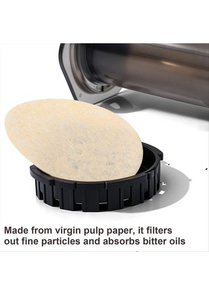 600PCS Yedek Kahve Filtre Kağıt Kahve Filtresi Espresso Maker Moka Pot Filtre Kağıdı Için Tek Kullanımlık Kağıt Filtreler (Yurt Dışından) indirimleri