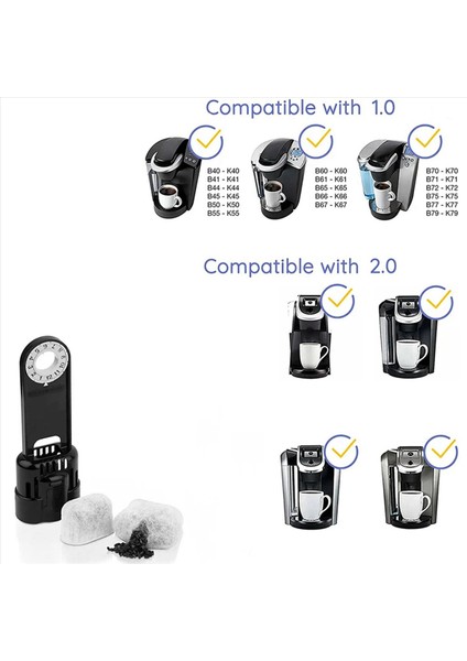 24 Paket Kömür Filtreleri Breville BWF100 Makineleri Için Uyumlu Breville Espresso Makineli Su Filtresi Değiştirmeleri (Yurt Dışından) indirimleri