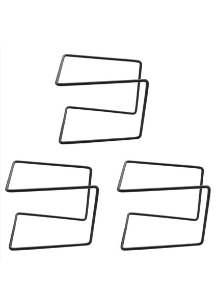 Filtre Kupası Tutucu Raf Geometrisi Kahve Damma Standı V60 Damla Metal Özel Çerçeve Siyah (Yurt Dışından)