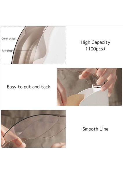 3x Kahve Filtresi Tutucu Kahve Kağıdı Depolama Konteyneri Dağıtıcı Raf Rafı Aeropress Için V60 Melitta Koni Filtreleri (Yurt Dışından) indirimleri