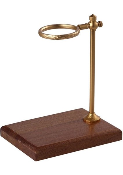 Stand Kahve Istasyonunun Üzerine Dökün Kahve Damlası Üzerine Dökün Ayarlanabilir Kahve Filtresi Standı Tutucu Ahşap Taban (Yurt Dışından)