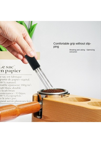 Yükseltilmiş Paslanmaz Çelik Iğne Dağıtım Aracı Espresso Karıştırıcı Çözmek Için Demir Depolama Standı (Yurt Dışından) fırsatları