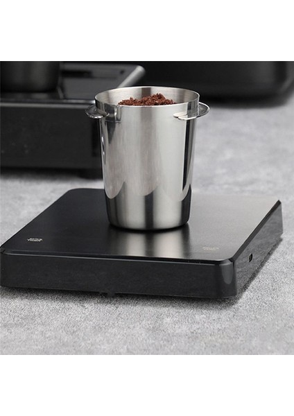 58MM Kahve Dozlaması Catcher Cup Toz Besleyici Makinesi Dirençli Parça Aşınma Distribütörü Kahve Takasları Gümüş (Yurt Dışından) fırsatları