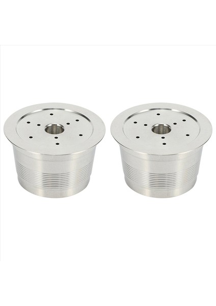 2x Caffitaly Coffee Machine Maker Paslanmaz Çelik Dolunabilen Yeniden Kullanılabilir Kapsül Için Caffitaly Cafe Kapsülü (Yurt Dışından)