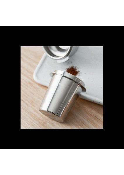 Paslanmaz Çelik Dozlama Fincan Kahve Kokusu Kupa Toz Besleyici Espresso Makinesi Portafilter Kahve Kurcası (54MM Siyah) (Yurt Dışından) indirimleri