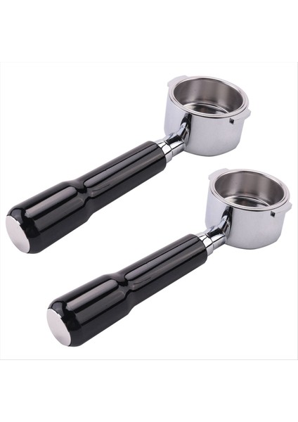 2pcs Delonghi ECP3420 EC155 BCO430 EC260 51MM Dipsiz Portafilter 2 Kulak Yedek Parçaları (Yurt Dışından)