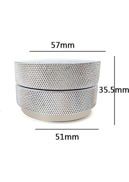 51MM Kahve Makinesi Düz Kafa Doldurucu Katı Alüminyum Pres Kahve Çekiç Düz Head Alüminyum B (Yurt Dışından) fiyatları