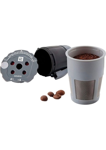 Keurig K-Cups Doldurulabilir Kahve Aksesuarları Için Yeniden Kullanılabilir Kahve Kapsül Filtresi Isıya Dayanıklı Örgü Süzgeç Araçları (Yurt Dışından) modelleri