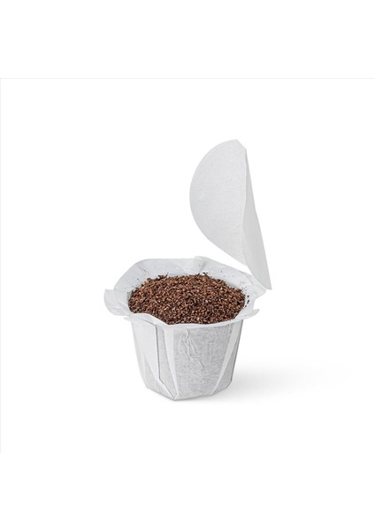 300PCS Kahve Filtresi Kağıt Kupa Gıda Sınıfı Filtre Kağıt Tutucu Kahve Makinesi Kağıt Filtre Kapsülü K Bardak Kapak (Yurt Dışından) fırsatları