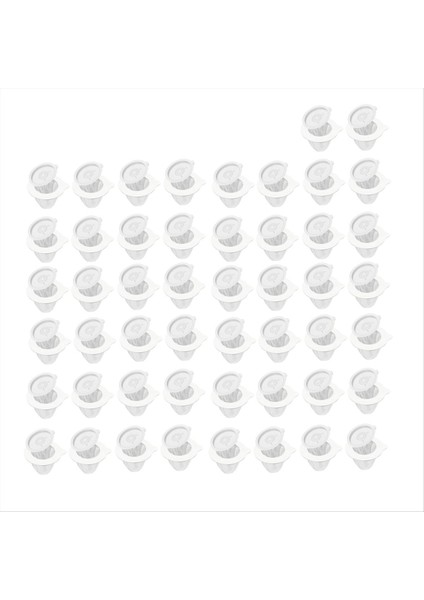 50PCS Taşınabilir Kahve Filtreleri Yeniden Kahve Olmayan Kahve Filtreleri Kahve/çayı Kapsüllemek Için Beyaz Dökülme (Yurt Dışından)