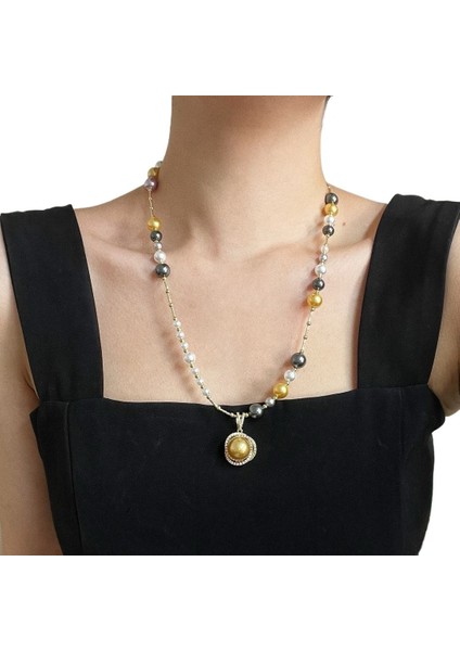 Vintage Kristal Inci Kolye, Kazak Zinciri, Köprücük Kemiği Zinciri (Yurt Dışından)