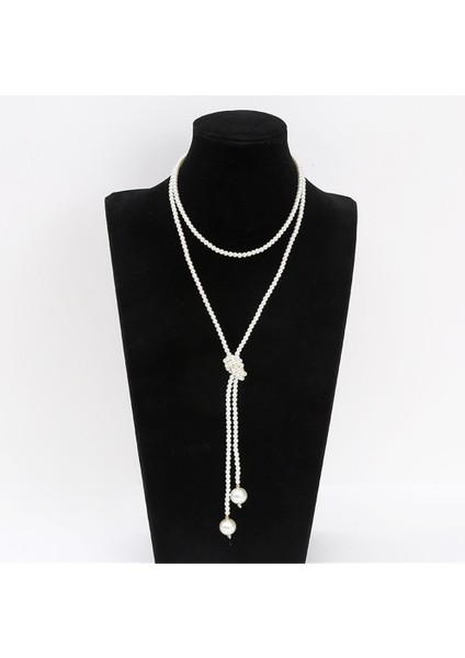 Uzun Inci Kazak Zinciri, Saf Beyaz, Karışık ve Katmanlı Uzun Inci Kolye (Yurt Dışından) fiyatları