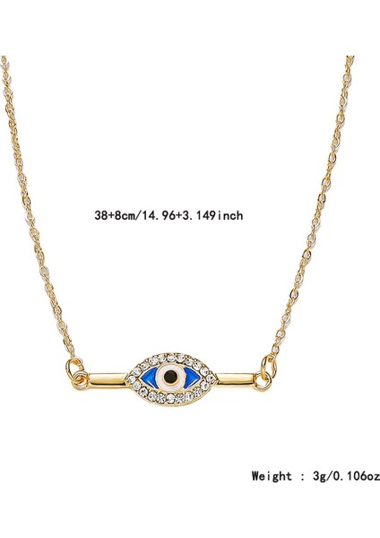 S925 Gümüş Nazar Kolye (Yurt Dışından) fiyatları