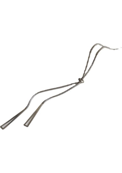 Sonbahar/kış Kazak Zincir Kolye Uzun Gümüş Kadın Kolyesi (Yurt Dışından)