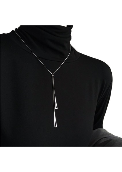 Sonbahar/kış Kazak Zincir Kolye Uzun Gümüş Kadın Kolyesi (Yurt Dışından) fiyatları