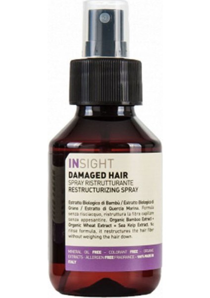 İnsight Damaged Hair Restructurizing Onarıcı Sprey 100 ml
