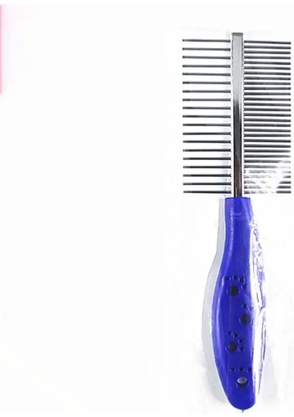 Rahat Iki Taraflı Köpek Tomberi Paslanmaz Çelik Yüksek Kaliteli Evcil Hayvan, Kedi Dogcolor Için Dalı Pire Tomberi: Kırmızı (Yurt Dışından)