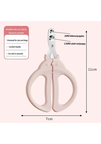 1pc Sevimli Şekil Evcil Kedi Köpek Tırnak Kesici Kesme Bakım Makas Tırnak Kesme Malzemeleri Profesyoneller Evcil Tırnak Bakım Makinesi Renk:a3 (Yurt Dışından)