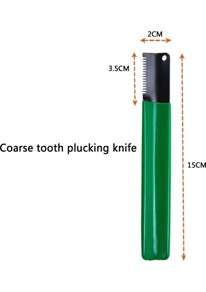 Yüksek Kaliteli Evcil Hayvan Damat Köpek Aksesuarları Terrier Için Tarak Bıçağı Çelik Saç Çekme Aracı Köpek Güzellik Malzemeleri (Yurt Dışından)