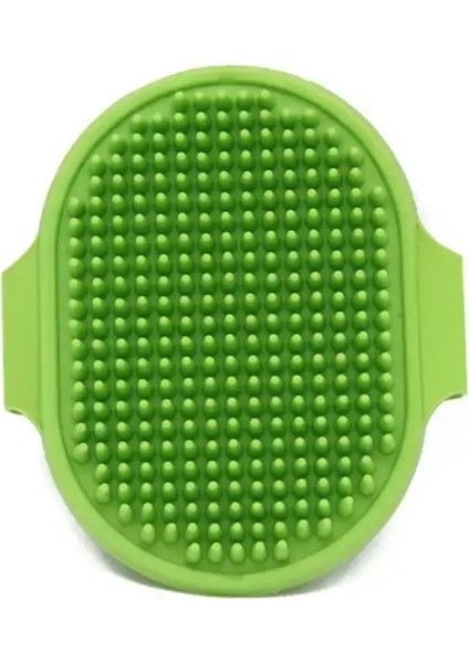 Yumuşak Lastik Köpek Kedi Fırçası Evcil Hayvan Banyosu Silikon Tarak Masaj Tarak Saç Temizleyici Evcil Hayvan Malzemeleri Köpek Bakımı Yı Temizleme Ekipmanı Renk:yeşil (Yurt Dışından)