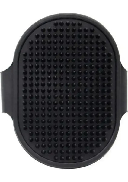 Yumuşak Kauçuk Köpek Kedi Fırçası Evcil Hayvan Banyosu Silikon Tarak Masaj Tarak Saç Temizleyici Evcil Hayvan Malzemeleri Köpek Bakımı Yı Temizleme Ekipmanı Renk:siyah (Yurt Dışından)