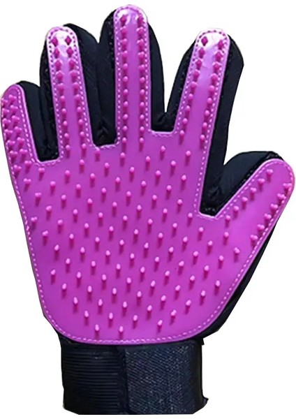 1ADET Kedi Tüyü Temizleme Eldiveni Kauçuk Evcil Hayvan Güzellik Temizleme Bakım Etkili Masaj Köpek Tarakları Yüzen Fırça 6 Renk Renk:mor Sağ (Yurt Dışından)