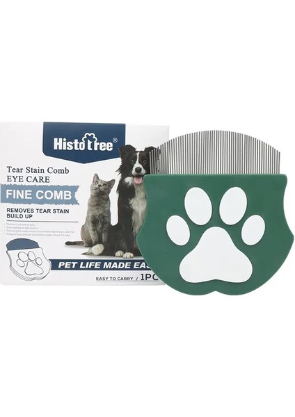 Köpek Tüy Bakım Tarayıcı Karma ve Düğümleri Çözmek Çift Yönlü Evcil Hayvan Çelik Tarak Uzun Kısa Saç Metal Kedi Tarakı Evcil Hayvan Malzemeleri Renk:a5 (Yurt Dışından)