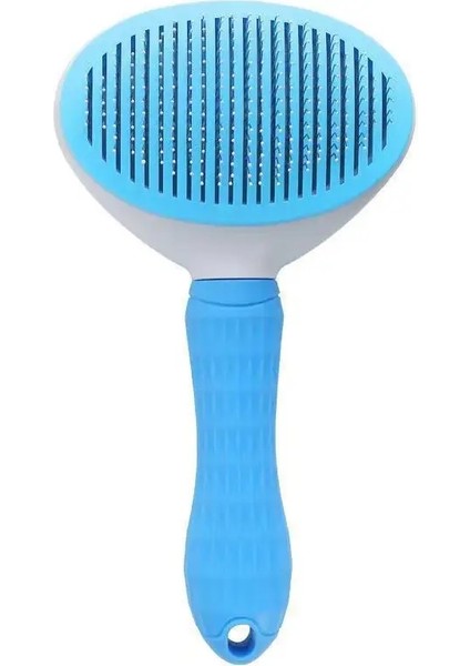 Köpek Saç Çoğaltma Fırçası Kedi Köpek Saç Bakım ve Bakım Tarağı Uzun Saç Kedi Evcil Hayvanlar Saçları Çıkarır Temizleme Banyo Fırçası Köpek Malzemeleri Renk: Mavi (Yurt Dışından)