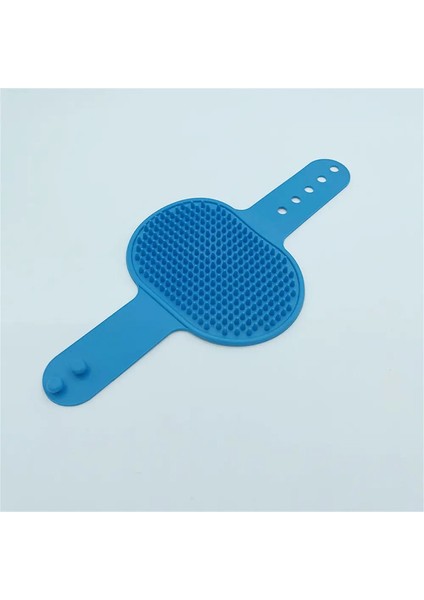 Pet Banyosu Fırçası Yumuşak Kauçuk Kedi Köpek Masajı Tarak Bakım Eldiveni Tüyleri Temizleme Aracı Kedi Tırmalama Oyuncak Renk:yeşil (Yurt Dışından)