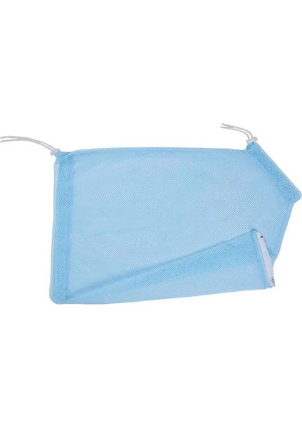 Mesh Cat Damat Banyo Çantası Tımar Aracı Ayarlanabilir Anti-Çizgiye Dayalı Çekme Dalı Yı Çantaları Kedi Kısıtlama Masaj Torbası Kedi Malzemeleri: Mavi (Yurt Dışından)