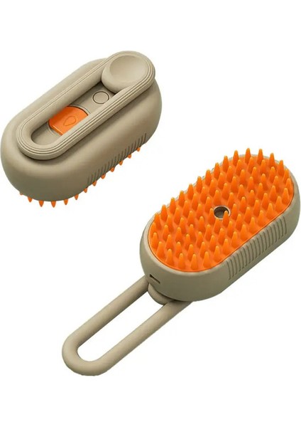 Kedi Buhar Fırçası Buharlı Köpek Fırçası 3 Masaj Için 1 Elektrik Sprey Kedi Saç Fırçaları Masaj Evcil Hayvan Tımarlama Külotu Easyon Combscolor: Kahverengi (Yurt Dışından)