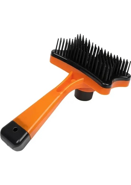 1ADET Köpek Fırçası Kedi Bakım Fırçası Kendiliğinden Temizlenen Statik Olmayan Masaj Tarak Sabit Daha Kalın Kıllar Evcil Hayvan Malzemeleri Tüy Almak Cinsiyet:mavi (Yurt Dışından)