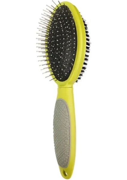 Köpek Tarak Pet Saçı Temizleyici Çift Taraflı Taraklar Kediler Için Temizlik Araçları Masaj Köpek Bakım Fırçası Uzun Tüylü Kedi Fırçası Evcil Hayvan Ürünleri Renk:yeşil (Yurt Dışından)