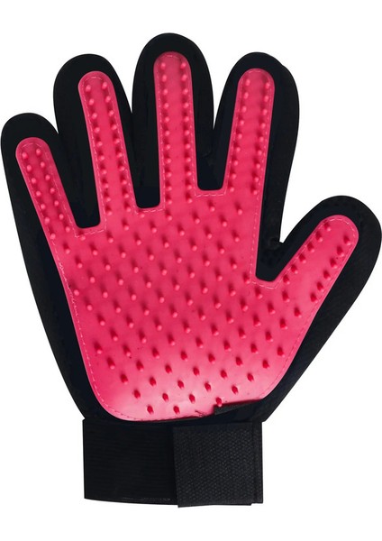 Kedi Eldiveni Evcil Hayvan Fırçası Kedi Kendini Temizleme Tüy Dökme Eldiveni Köpek Tarakı Banyosu Için Tüy Temizleyici Masaj Hayvanlar Için Renk:pembe Sağ (Yurt Dışından)