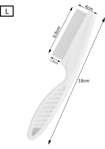 Pire Karası Köpekler ve Kediler Evcil Hayvan Parazit Karası Ince Diş Bakım Aracı Gözyaşı Lekelerini Parazitleri Pulları Temizleme Malzemesi Renk:l (Yurt Dışından)