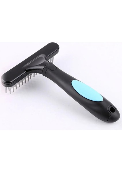 Profesyonel Köpek Tımar Tırmığı Uzun Saç Kedi Köpek Asma Tırmık Fırçası Dökmek Için Paspaslı Gevşek Saç Düğümleri Karışıklıklar Evcil Hayvan Ürünleri: Basit (1 Sıra Pimler) (Yurt Dışından)