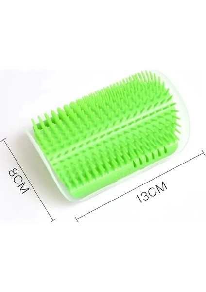 Kedi Fırçası Tarak Kedi Oyuncak Catnip Kedi Duvar Fırçası Köşe Kedi Kazan Masaj Kendi Groomer Pet Fırça Köşesi Cat Scrubbercolor: Gri (Yurt Dışından)