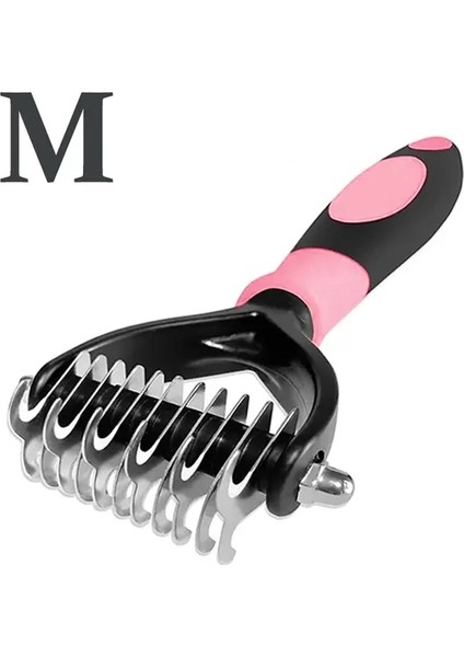 Profesyonel Köpek Fırçası Evcil Saçı Sökücü Köpek Tımarlama Tarağı Saçları Çıkarır Kedi Köpekler Hayvan Saç Fırçası Köpek Aksesuarları Evcil Hayvan Ürünleri Renk: M Pembe (Yurt Dışından)