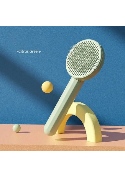 Kedi Fırçası Evcil Hayvan Tımar Fırçası Kediler Için Saç Kaldırma Evcil Kedi Saçları Sökücü Evcil Hayvanlar Eoving Köpek Yavrusu Yavru Kedi Tımar Aksesuarları Renk: Yeşil (Yurt Dışından)