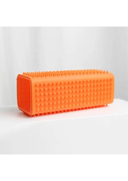 Banyo Pet Köpek Kedi Banyosu Masaj Fırçası Yumuşak Güvenlik Silikon Pet Aksesuarları Köpekler Için Kedi Araçları Temizlik Deatorator Fırça: Turuncu (Yurt Dışından)