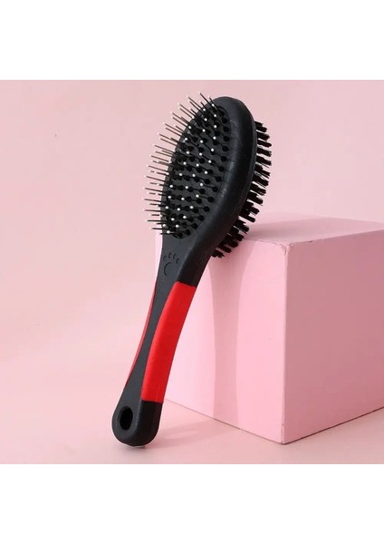 Çift Taraflı Evcil Hayvan Tımarlama Tarak Temiz Fırça Kedi Köpek Dematting Tarak Uzun Kısa Saç Renk: S (Yurt Dışından)