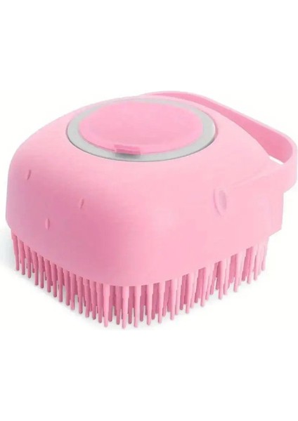 Pet Köpek Şampuanlı Fırça 2.7oz 80ML Kedi Masajlı Tarak Bakım Yıkayıcı Kısa Tüylü Yumuşak Silikon Kauçuk Renk:mavi (Yurt Dışından)