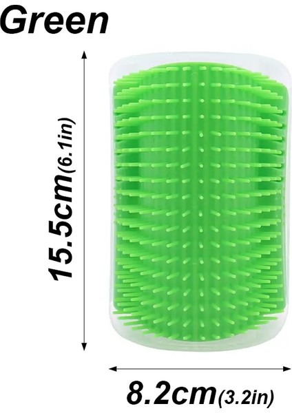 Kedi Fırçası Tarak Kedi Oyuncak Kedi Nanesi Kedi Duvar Fırçası Kedi Tırmalama Tahtası Masaj Kendiliğinden Bakım Tarak Evcil Kedi Köşe Tırmalama Tahtası Masaj Makinesi Renk:mavi (Yurt Dışından)