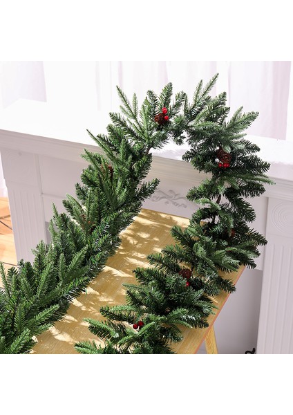 Yılbaşı Süsleri Çelenkler Rattan Kapı Askıları Yılbaşı Ağacı Askıları (Yurt Dışından)