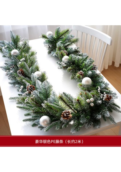 Yılbaşı Süsleri Çelenkler Rattan Kapı Askıları Yılbaşı Ağacı Askıları (Yurt Dışından)