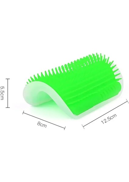 Kedi Köşesi Fırça Tarak Masajı Için Kedi Kemerli Plastik Tırmalama Yüzeyi Saç Temizleme Tarak Bakım ile Kedi Nanesi Kedi Kendiliğinden Temizlenen Kedi Malzemesi Renk:yeşil (Yurt Dışından)