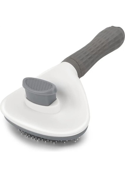 Kedi Fırçası Saç Paslanmaz Çelik Evcil Eptak Çıkarma Taraksız Pet Donan Tımar Fırça Köpek Taraklar Fırçalar Accessoriecolor: Gri (Yurt Dışından)